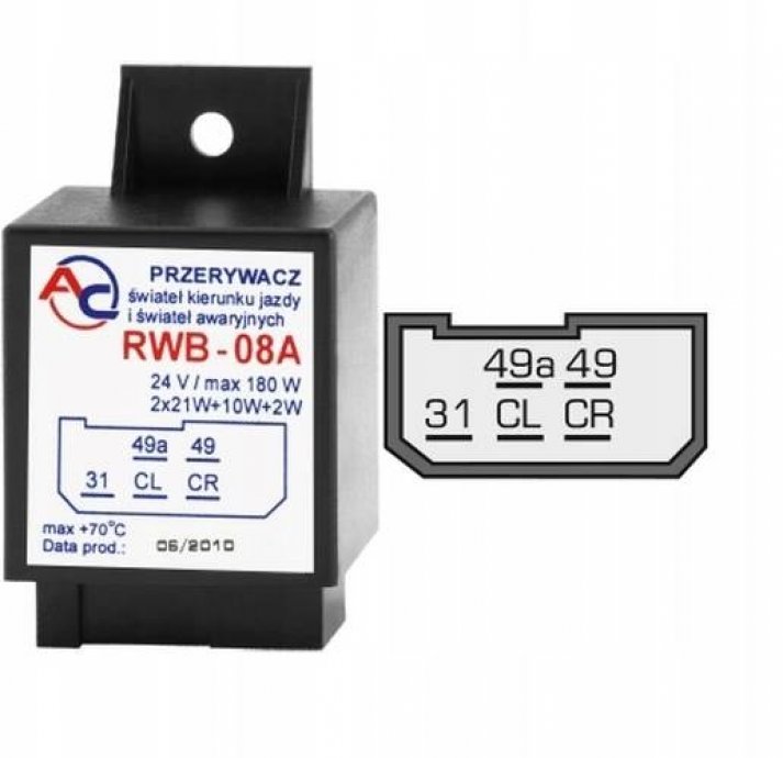 PRZERYWACZ-SWIATEL-RWB-08A-24V-AUTOSAN-JELCZ